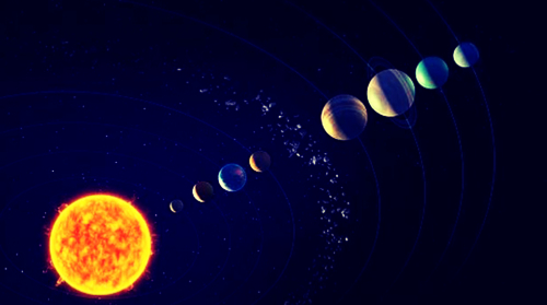 cuales son los 8 planetas en orden