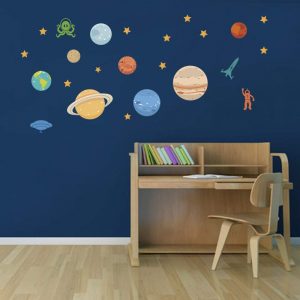 vinilos de planetas para niños